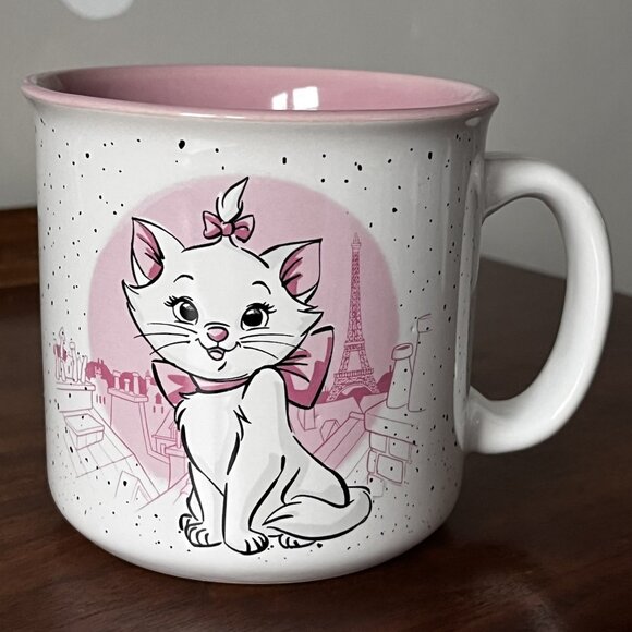 Disney The Aristocats Marie Kitty Cat in Paris Mug Coffee Cup by Silver Buffalo - Picture 1 of 8
